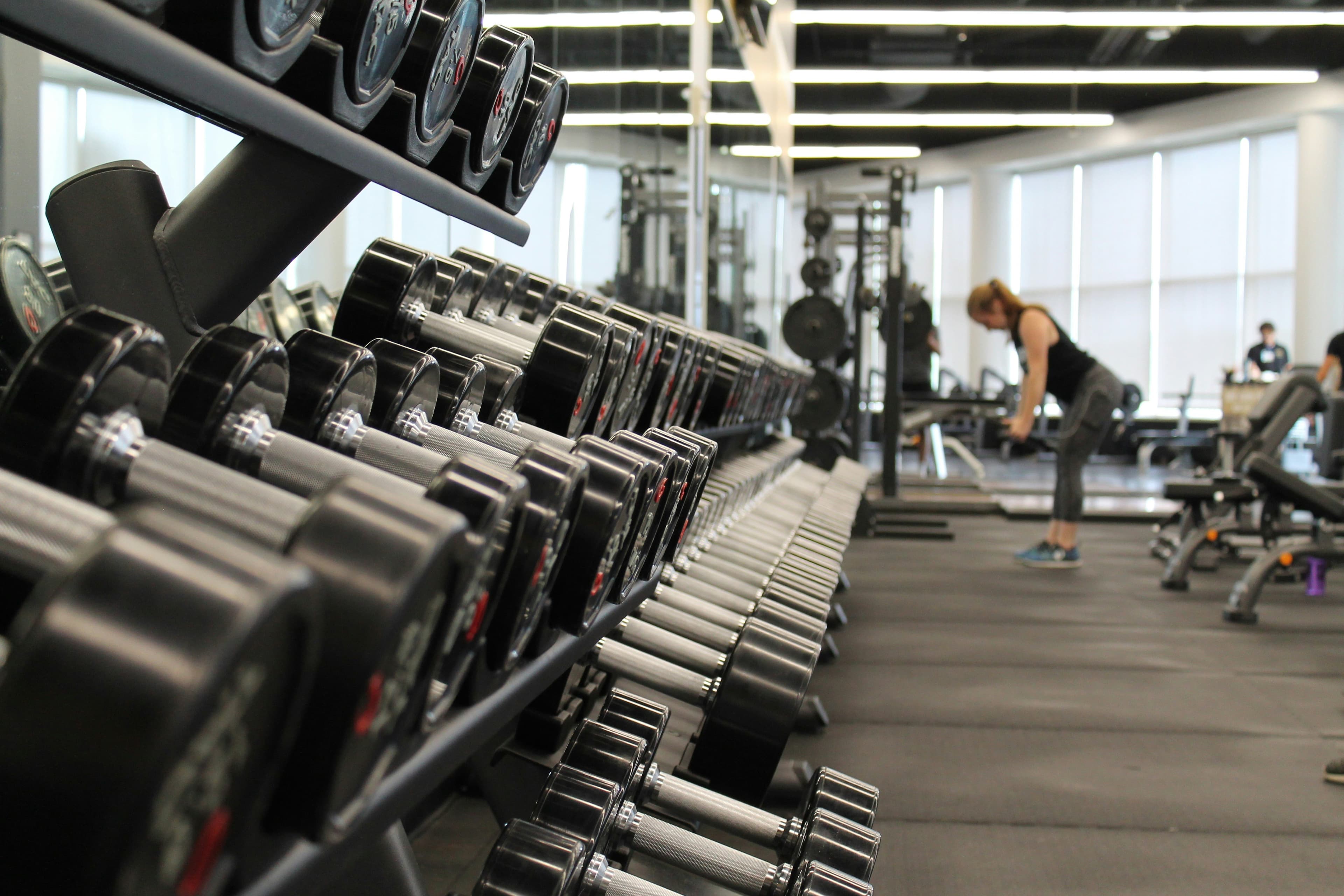 Fitness club hero